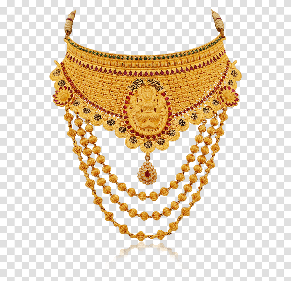 Bridal Grand Gold Necklace Jewellery Necklace, Jewelry, Accessories, Accessory, Hip Transparent Png