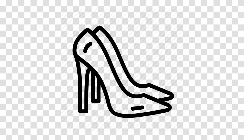 Bridal Shoe Elegant High Heel Shoe Stiletto Wedding Woman Icon, Apparel, Footwear, Wedge Transparent Png