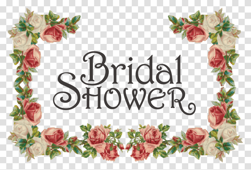 Bridal Shower Invitation Clipart Flower, Floral Design, Pattern, Plant Transparent Png