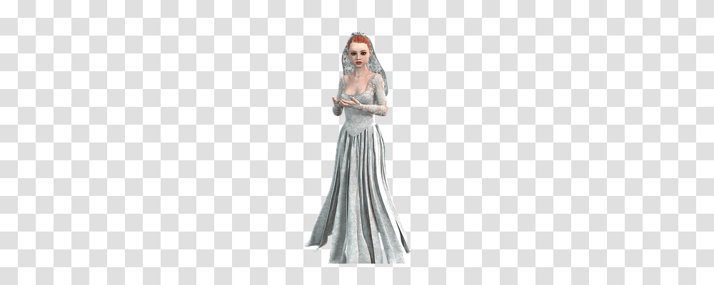 Bride Person, Evening Dress, Robe Transparent Png