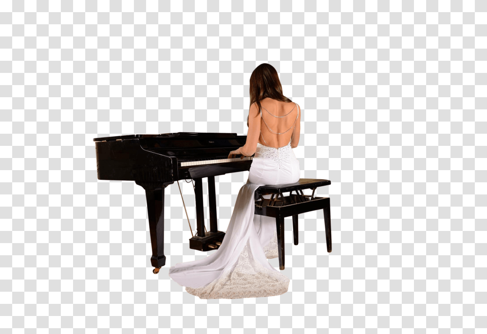 Bride Clip, Person, Grand Piano, Leisure Activities, Musical Instrument Transparent Png