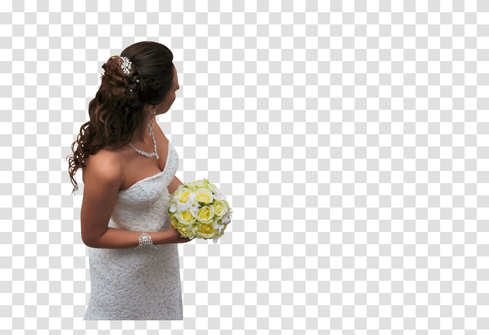 Bride Clip, Person, Plant, Flower Bouquet, Flower Arrangement Transparent Png