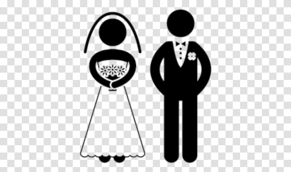 Bride And Free Images Symbol Of Bride And Groom, Rattle, Wand, Cutlery Transparent Png