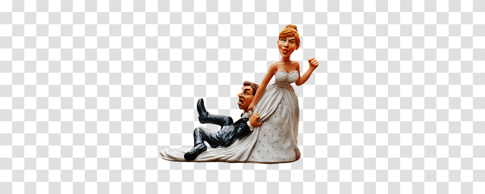 Bride And Groom Emotion, Figurine, Person, Human Transparent Png