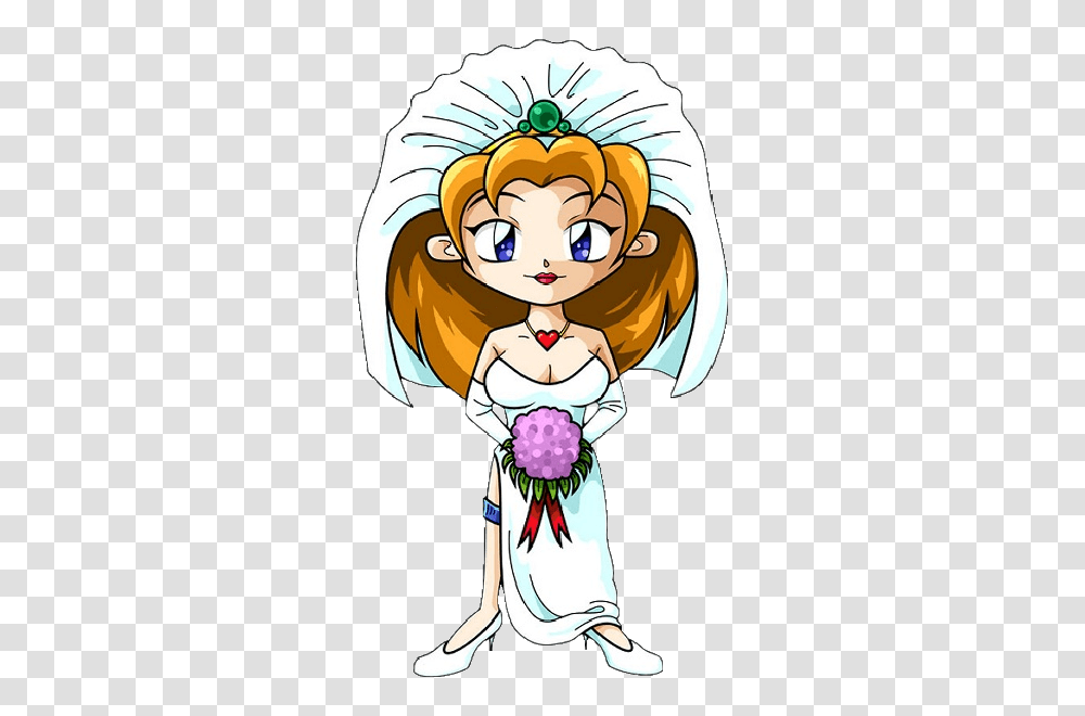 Bride And Groom, Costume, Female, Toy Transparent Png
