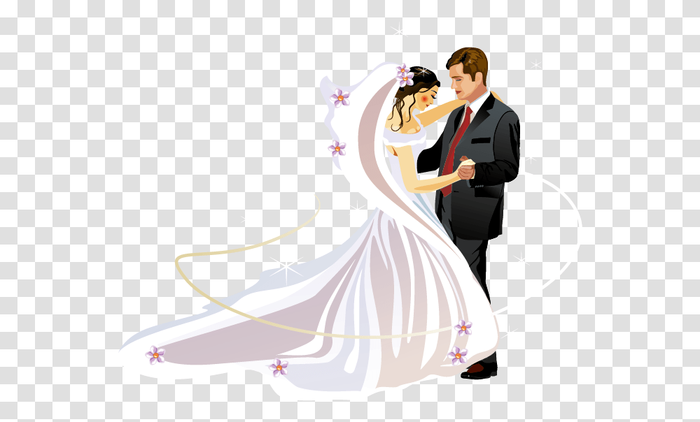 Bride And Groom, Performer, Person, Wedding Gown, Magician Transparent Png
