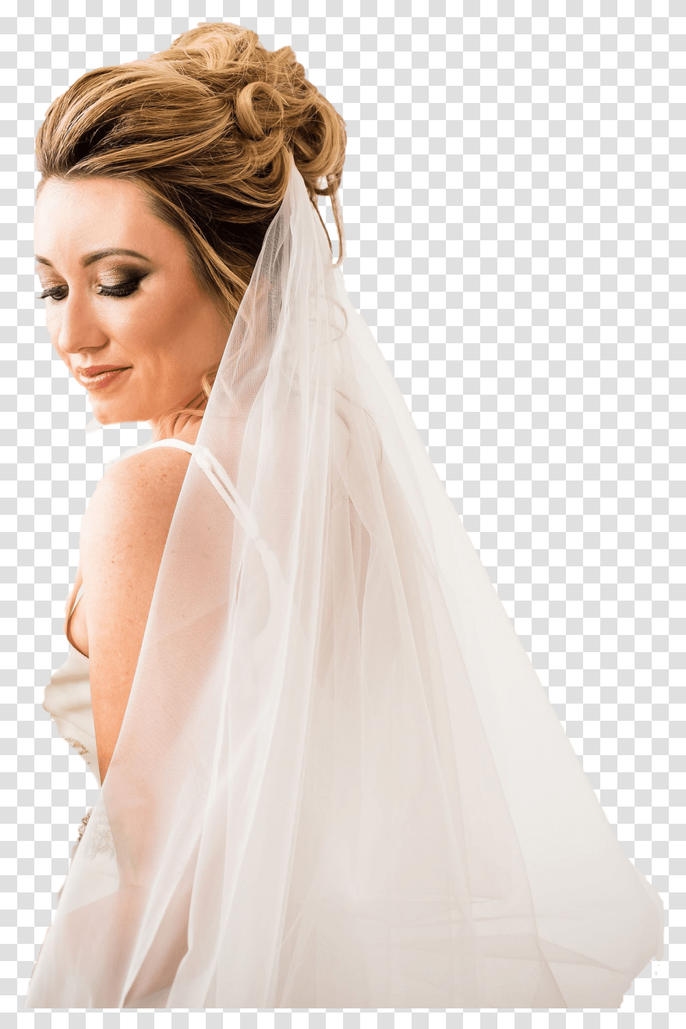 Bride Bride, Apparel, Veil, Wedding Gown Transparent Png