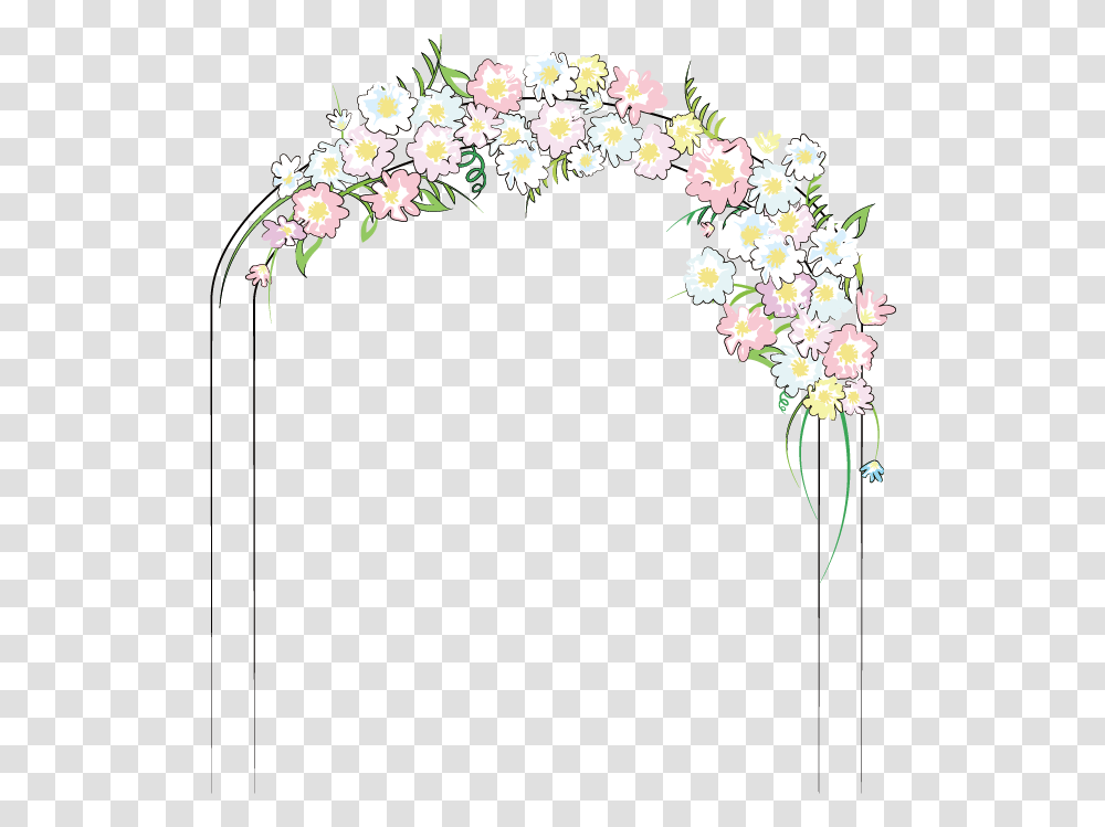 Bride Clipart Flower Wedding Arch Clip Art, Plant, Blossom, Floral Design Transparent Png