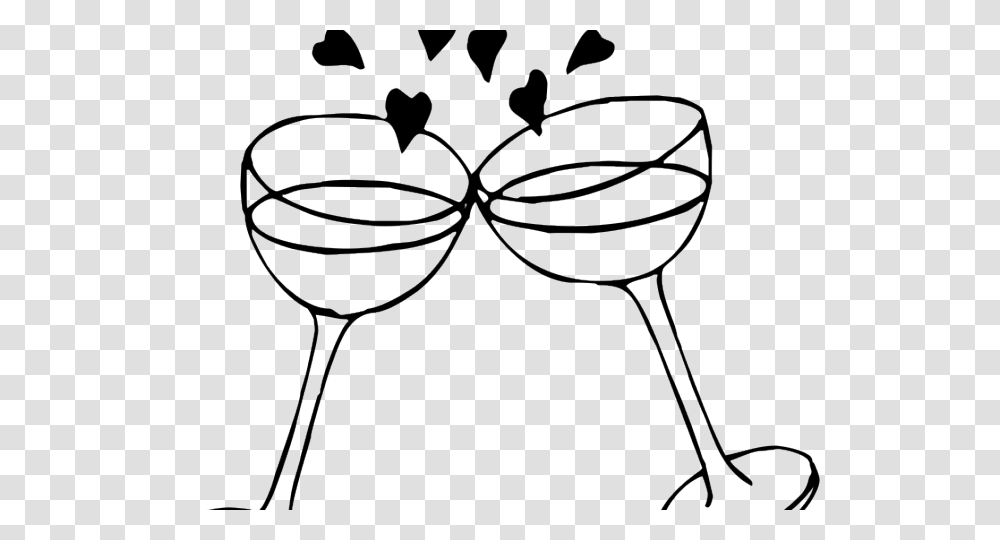 Bride Clipart Reception, Glass, Goblet, Wine Glass, Alcohol Transparent Png