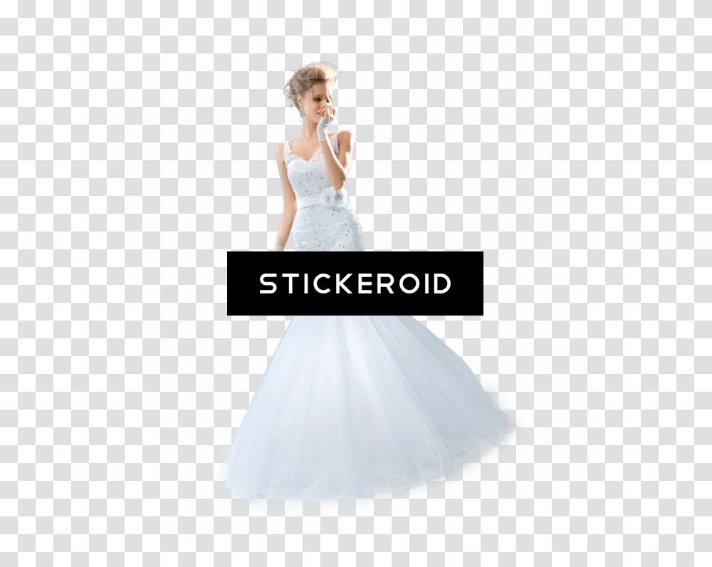 Bride, Person, Evening Dress, Robe Transparent Png