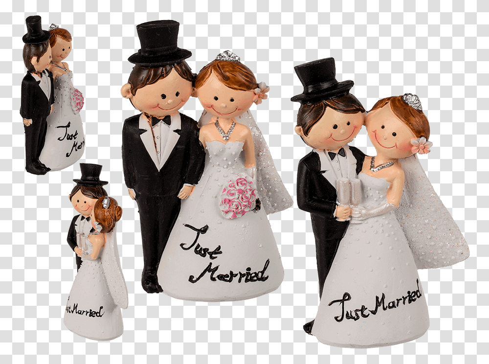 Bride, Doll, Toy, Figurine, Person Transparent Png