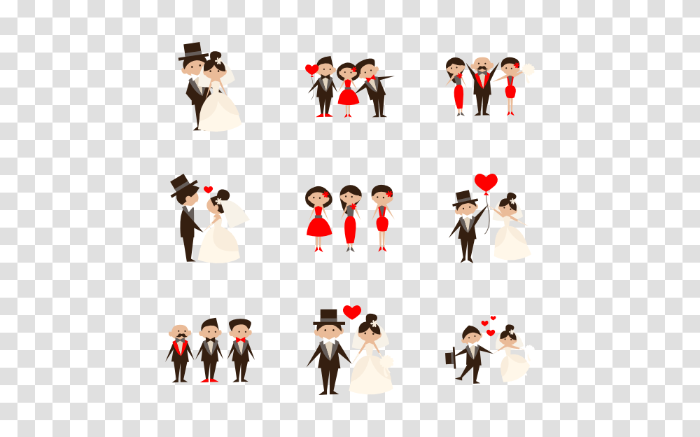 Bride Groom Icons, Performer, Costume, Hand, Stage Transparent Png