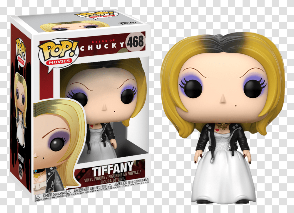 Bride Of Chucky Child's Play Funko Pop, Doll, Toy, Barbie, Figurine Transparent Png