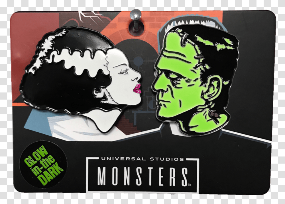 Bride Of Frankenstein Pin, Poster, Advertisement, Person Transparent Png
