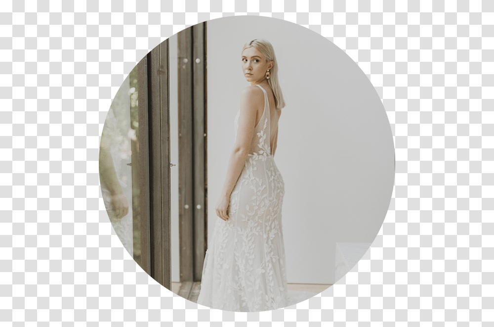 Bride Sleeveless, Clothing, Person, Robe, Fashion Transparent Png
