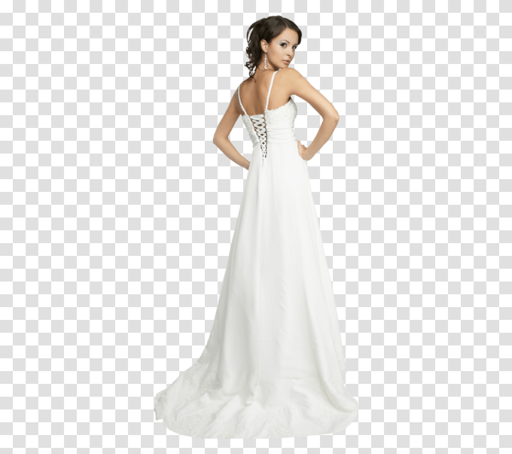 Bride White Background, Apparel, Dress, Female Transparent Png