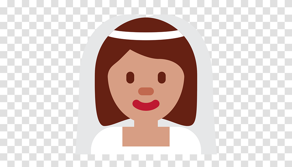 Bride With Veil Emoji For Facebook Email Sms Id, Outdoors, Nature, Baby, Cushion Transparent Png
