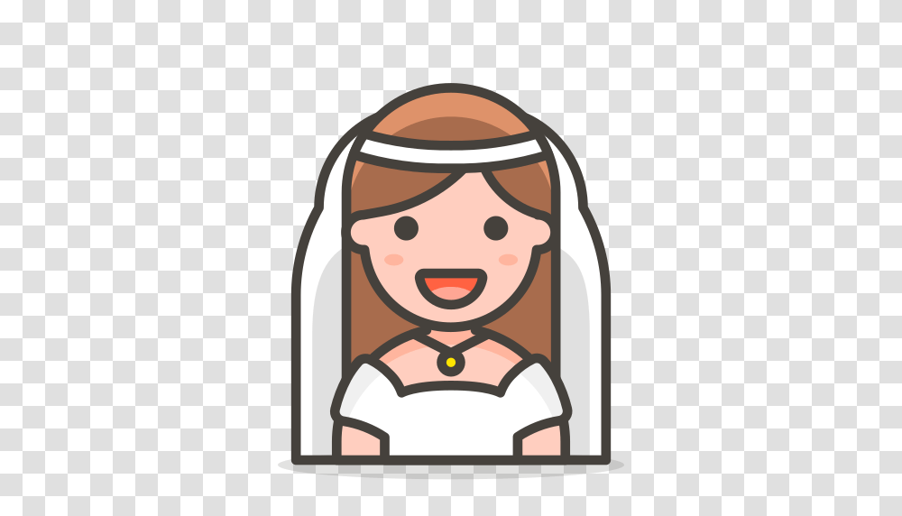 Bride With Veil Icon Free Of Free Vector Emoji, Stein, Jug Transparent Png