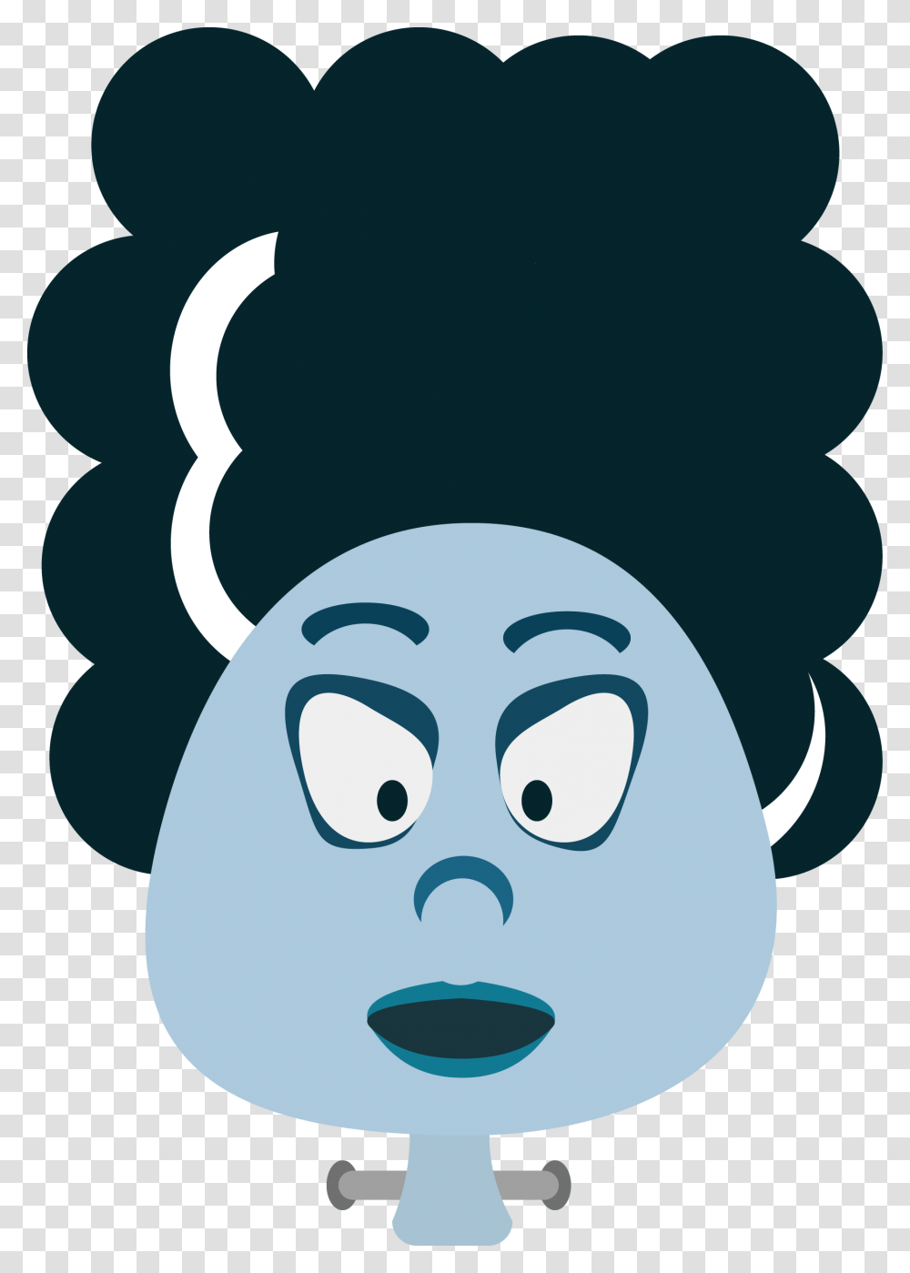 Brideoffrankenstein Cartoon Cartoon, Hair, Head, Face Transparent Png