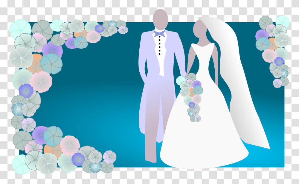 Brides And Grooms Cliparts, Person, Fashion, Robe Transparent Png