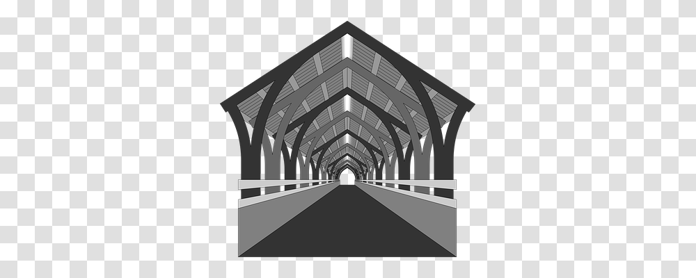Bridge Transport, Road, Corridor, Walkway Transparent Png
