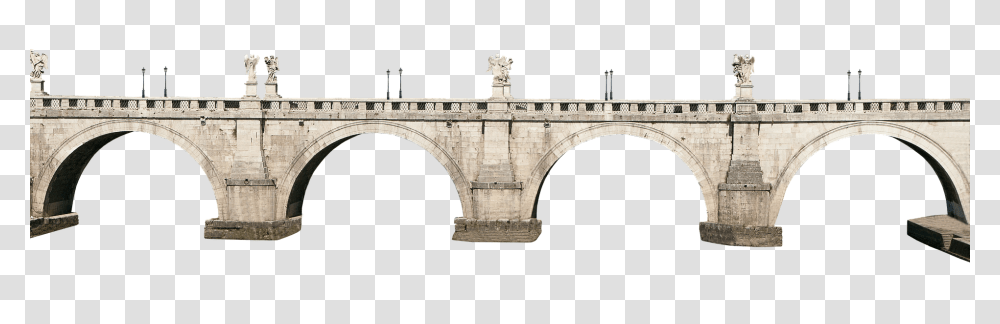 Bridge Architecture, Building, Arched, Castle Transparent Png