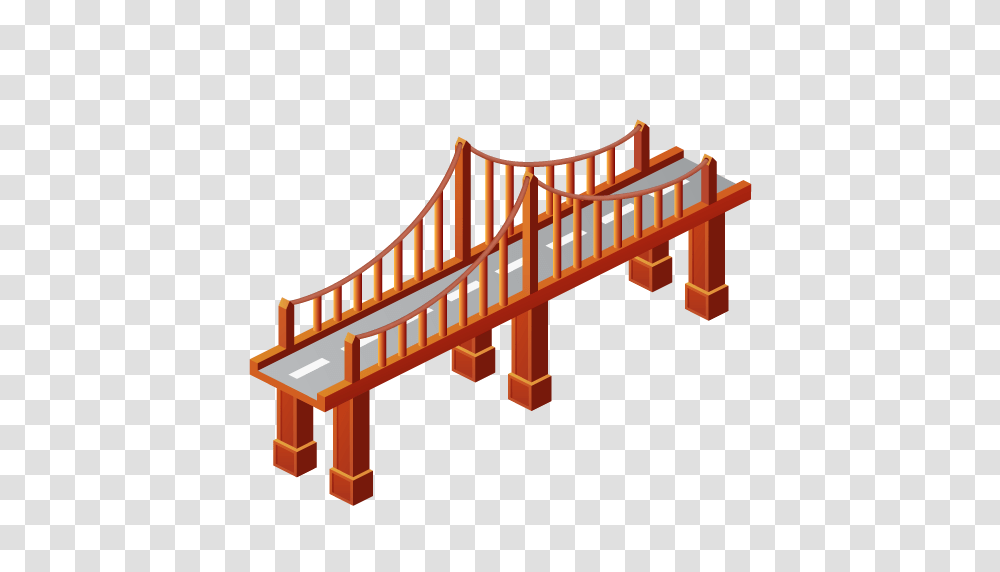 Bridge Clip Art, Building, Construction Crane, Toy, Suspension Bridge Transparent Png