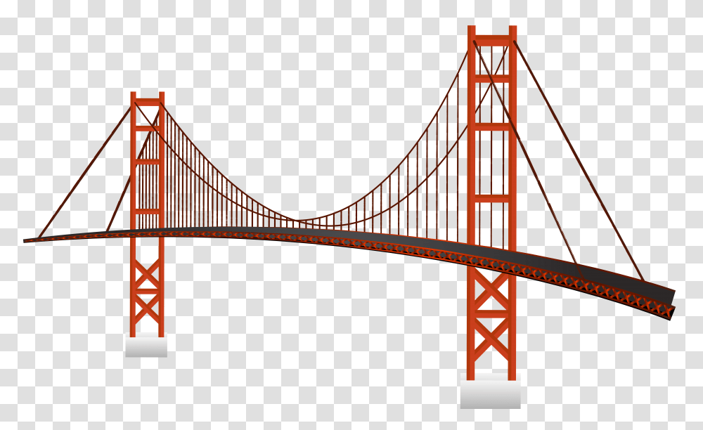 Bridge Clipart Free Library Huge Freebie Download, Building, Suspension Bridge Transparent Png