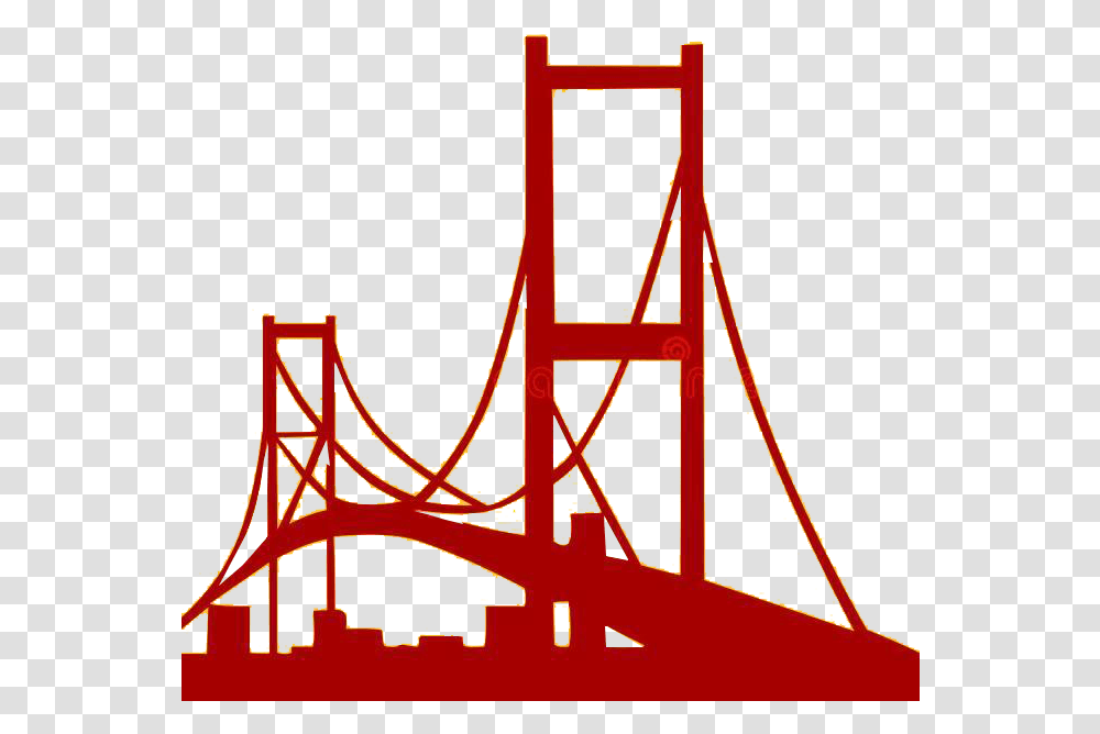 Bridge Silhouette Logo Of Civil Engineer, Construction Crane, Vehicle, Transportation, Building Transparent Png