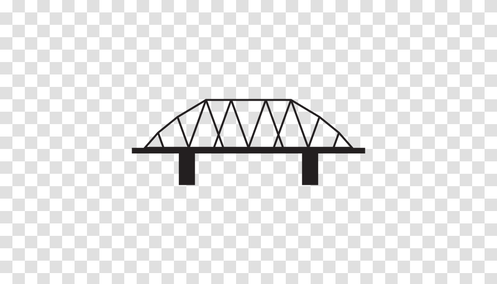 Bridge Stroke Icon, Building, Construction Crane, Arch Bridge, Architecture Transparent Png