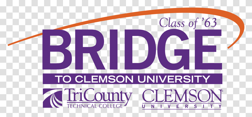 Bridge To Clemson University Clemson University, Word, Label, Alphabet Transparent Png