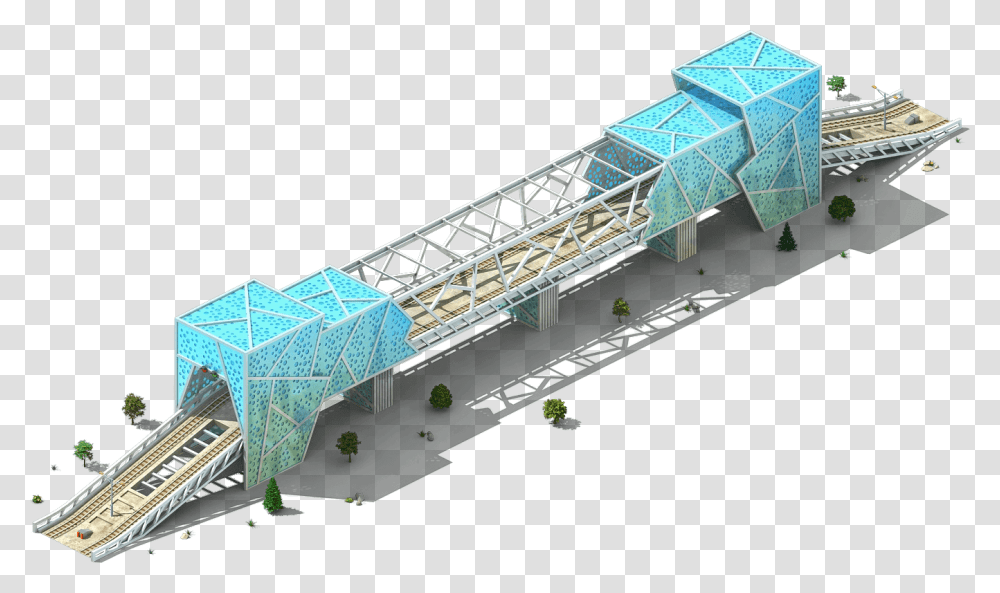 Bridge, Transport, Machine, Metropolis, Urban Transparent Png