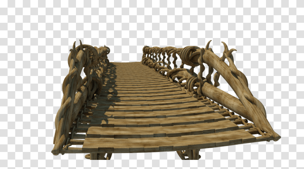 Bridge, Transport, Wood, Plywood, Dinosaur Transparent Png