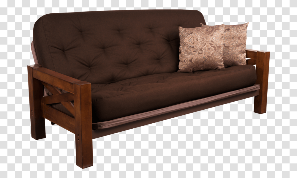 Bridgeport Futon - Big Tree Usa Studio Couch, Furniture, Pillow, Cushion, Bed Transparent Png