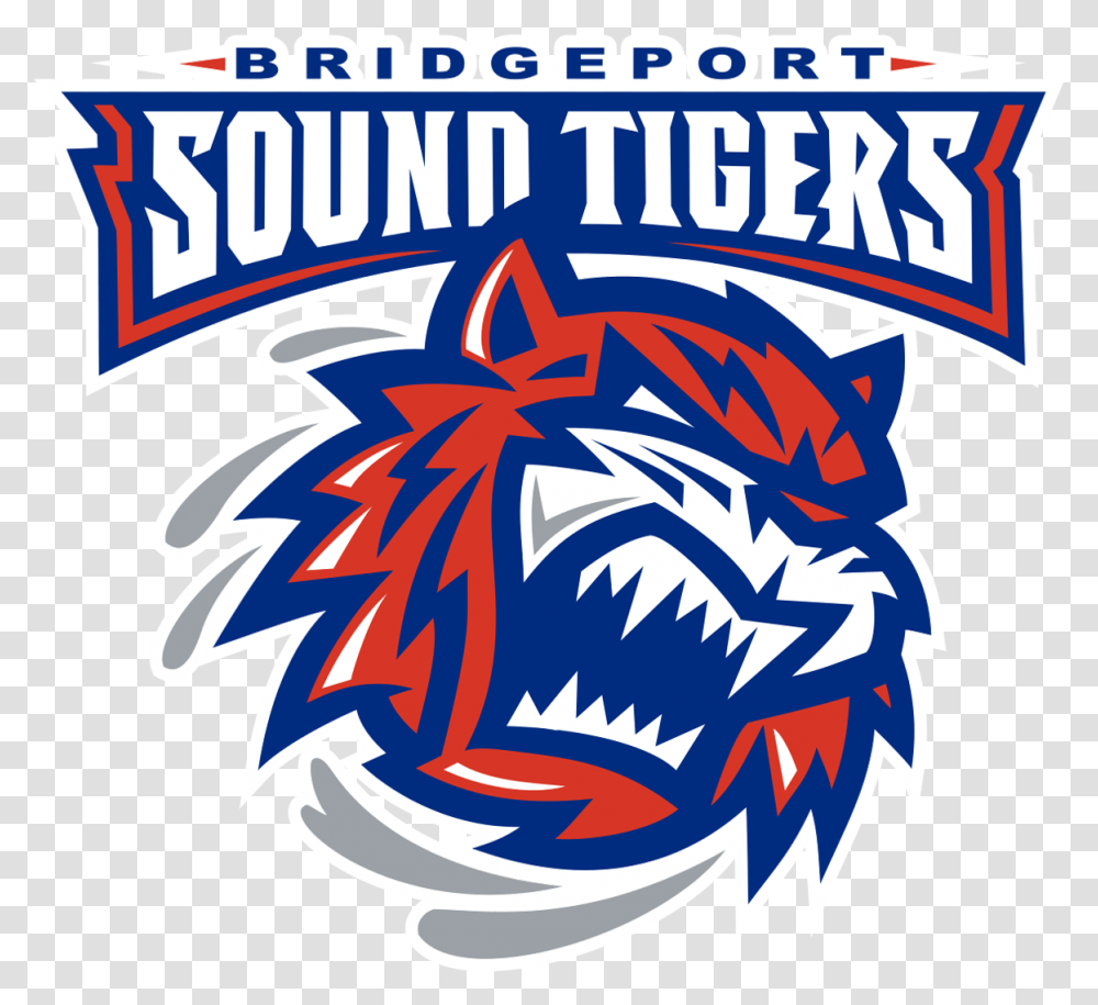 Bridgeport Sound Tigers Logo, Dragon, Transportation Transparent Png