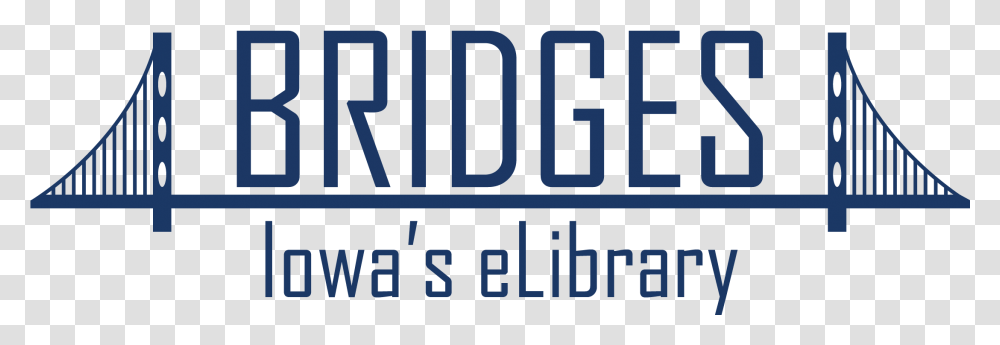 Bridges Iowa S Elibrary Logo Bridges Elibrary Icon, Word, Number Transparent Png