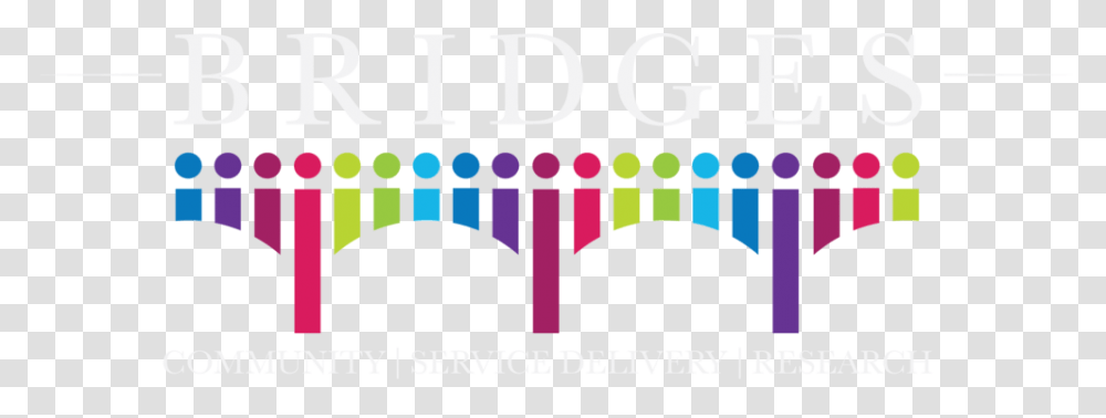 Bridges Logo Color Wtagline Whitish, Number, Word Transparent Png