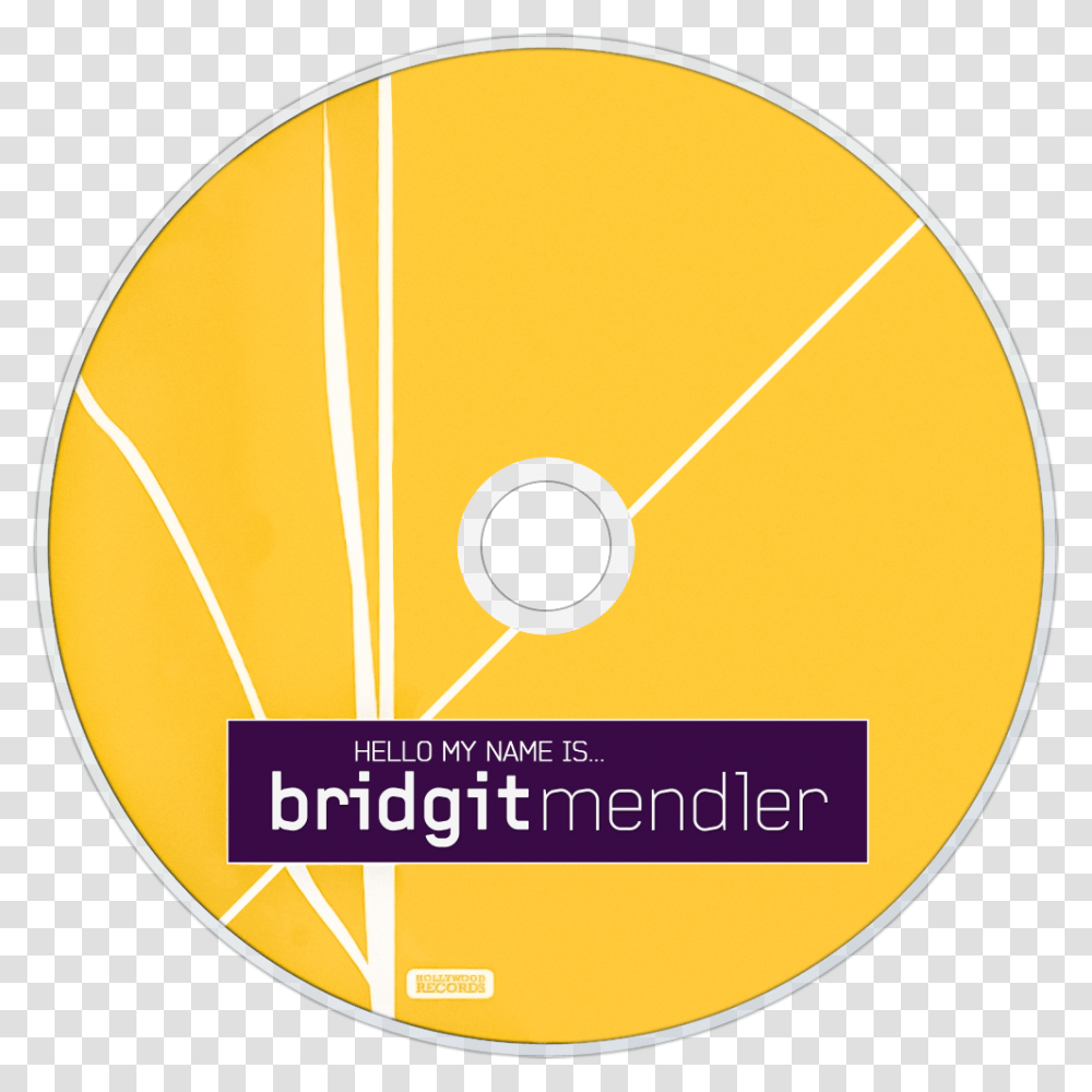 Bridgit Mendler Hello My Name Is Cd Disc Image Bridgit Mendler Hello My Name Is Cd Label, Disk, Dvd Transparent Png
