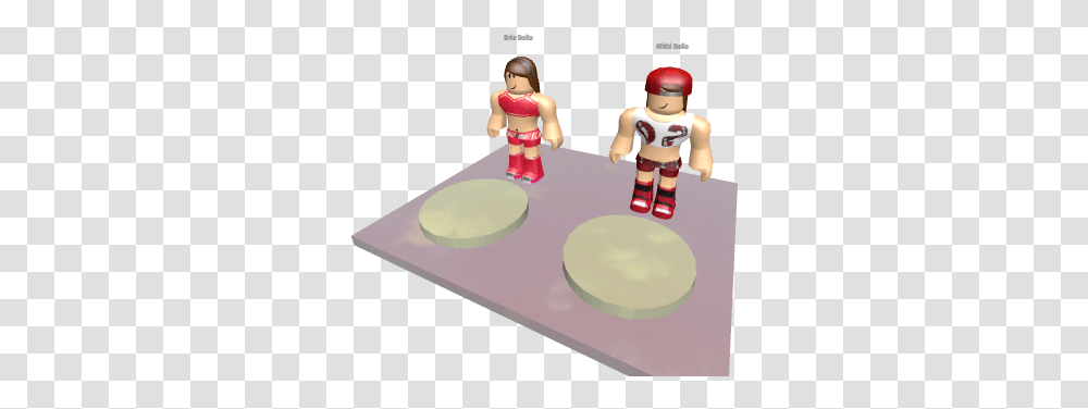 Brie And Nikki Bella Morphs Roblox Figurine, Person, Human, Toy Transparent Png