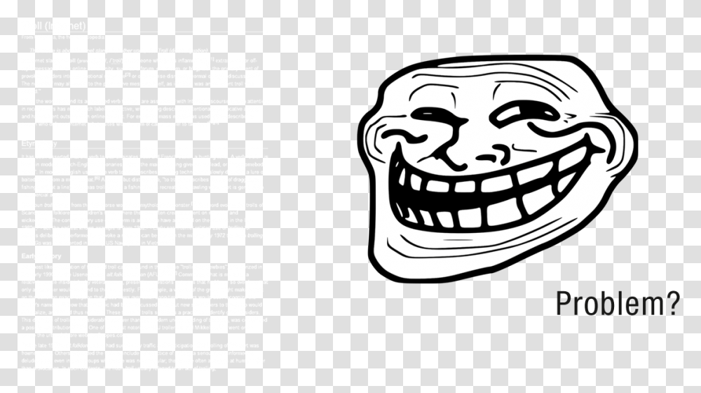 Brief History Of Trolling Clipart Troll Face, Paper, Advertisement, Poster Transparent Png
