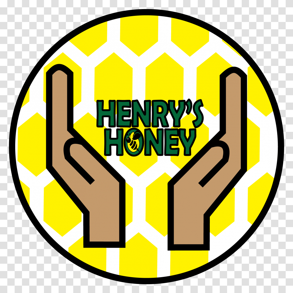 Briefbox - Henrey's Honey Logo Label By Naman Shinde Illustration, Hand, Text, Metropolis, City Transparent Png
