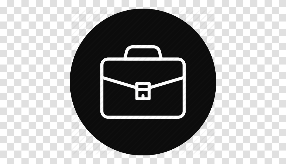 Briefcase Case Job Portfolio Work Icon, Bag, Buckle Transparent Png