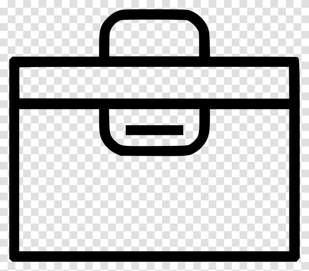 Briefcase Documents Work Case Icon Free Download, Bumper, Vehicle, Transportation, Stencil Transparent Png