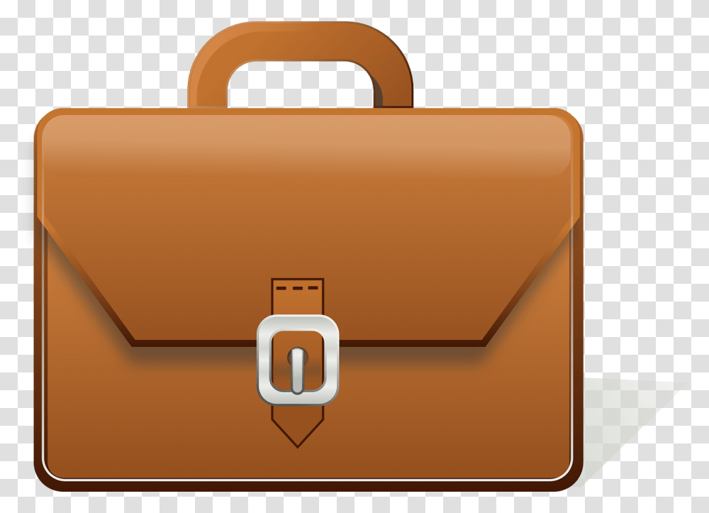 Briefcase Office Suitcase Case Trunk Bag Leather Briefcase Clipart Transparent Png