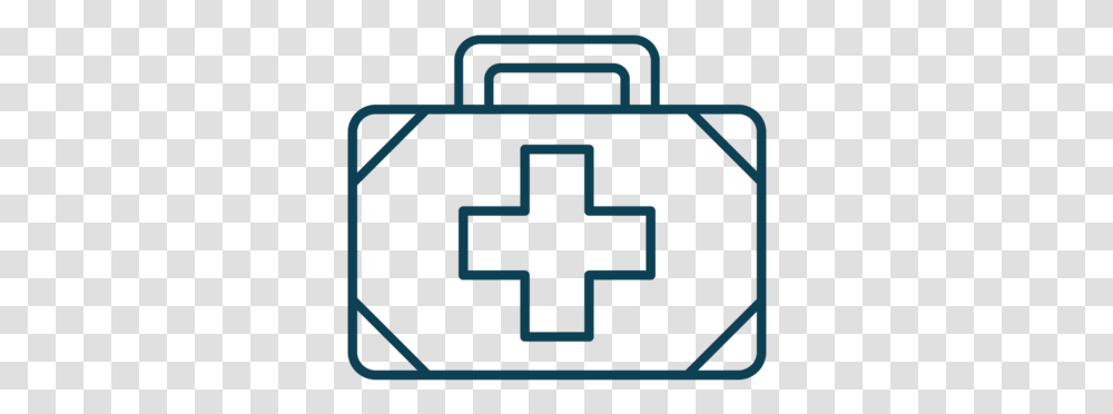 Briefcase With Medical Cross Representing Medical Negligence Bond Certificate Bond Icon, First Aid Transparent Png