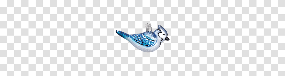 Bright Blue Jay Christmas Ornament, Bird, Animal, Bluebird, Porcelain Transparent Png