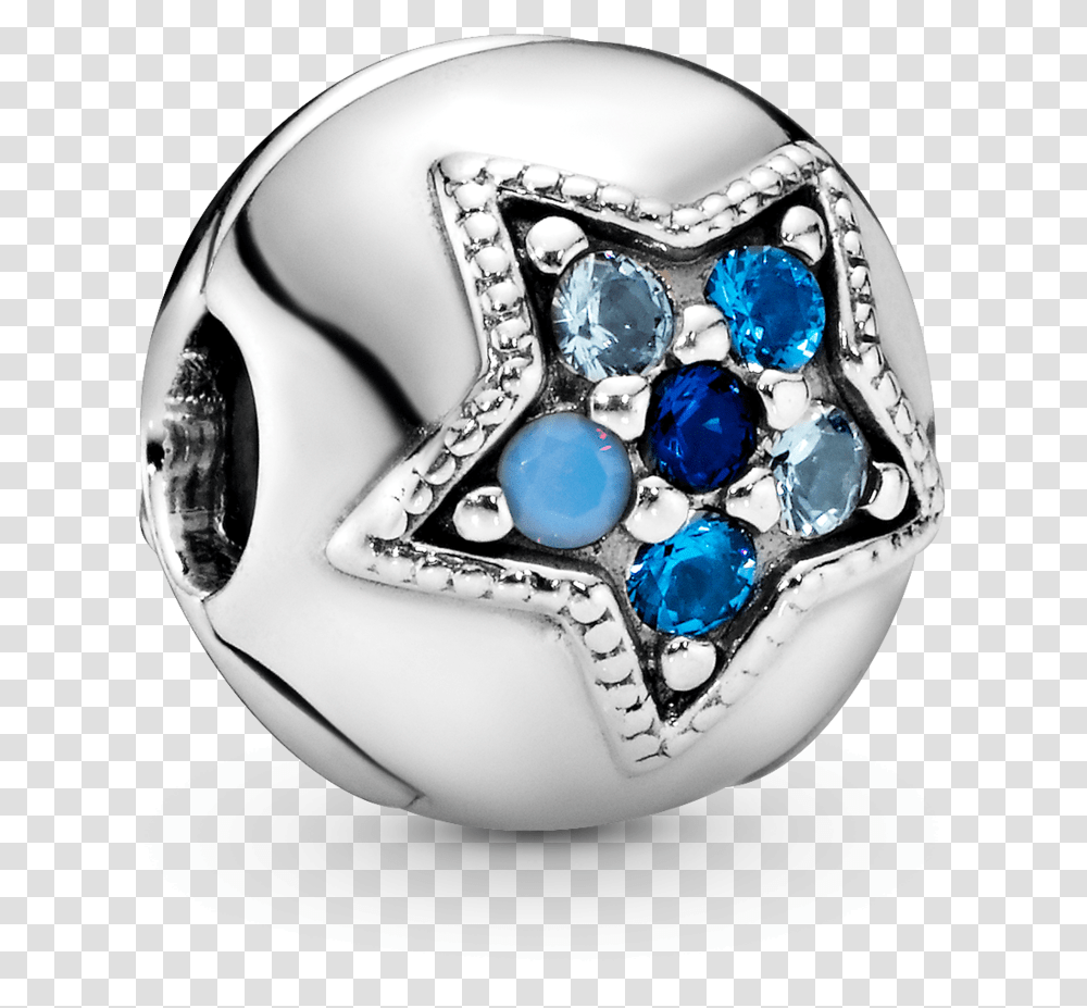 Bright Blue Star Clip Charm Pandora Hk Pandora 796380nsbmx, Accessories, Accessory, Gemstone, Jewelry Transparent Png