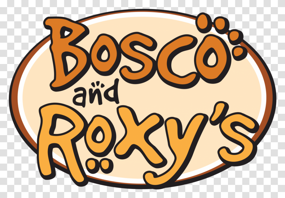 Bright Eyes Bushy Tails Bosco Roxys Logo, Text, Label, Food, Meal Transparent Png