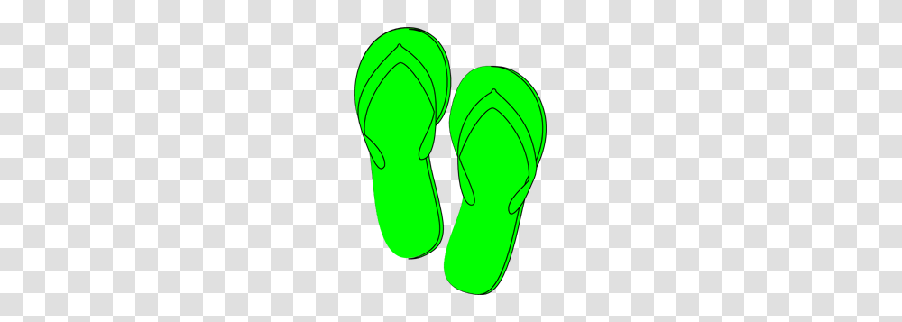 Bright Green Flip Flops Clip Arts For Web, Apparel, Footwear, Flip-Flop Transparent Png