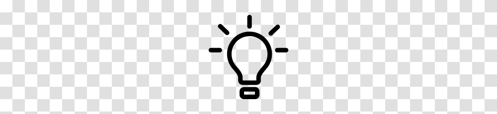 Bright Light Bulb Icon, Gray, World Of Warcraft Transparent Png